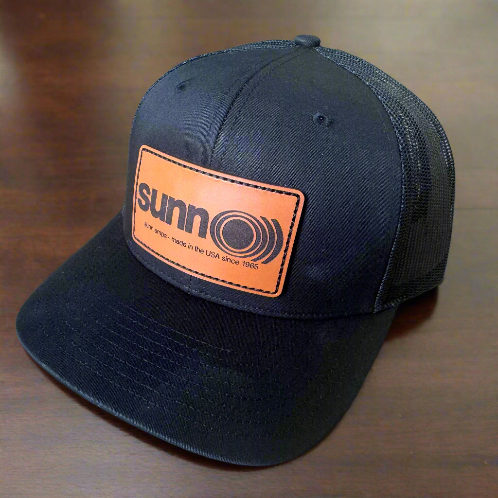 Leather Patch Hat