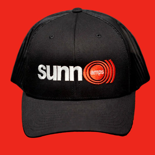 sunn amps trucker hat